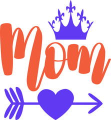 mother day t shirt and svg design