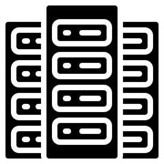 Three Servers Icon