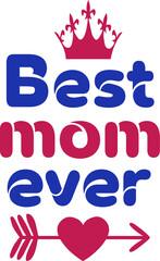 mother day t shirt and svg design