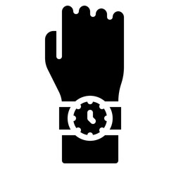 Wrist Watch Wearing Icon