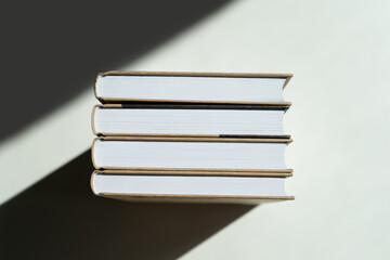 stack of books