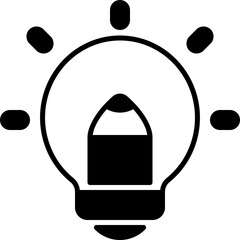 creative design glyph icon