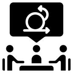 Sprint Meeting Icon
