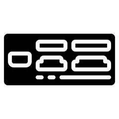 Multiple Port Reader Icon