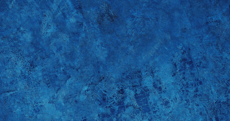 Blue cement wall background with abstract pattern in retro concept for wallpaper or graphic design