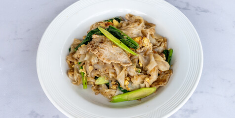 Thai-Chinese Food Mixed Food Selections 