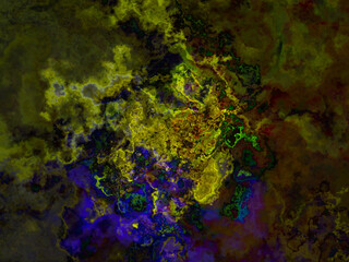 Abstract background illustration, modern hipster futuristic fractal flame graphic. colorful surreal poster, banner