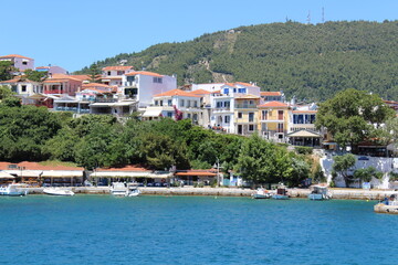Obraz premium Küste von Skiathos, Griechenland