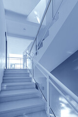 Obraz premium Building architecture with starways