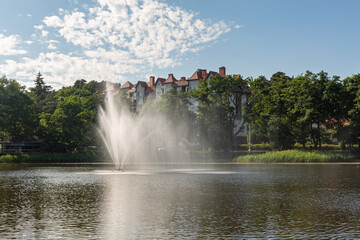 Lake Tikhoe in Svetlogorsk
