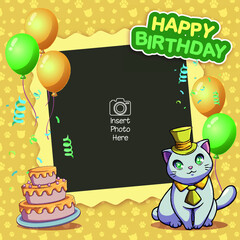 frame birthday pet