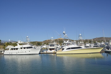 Fototapeta premium boats in the harbor