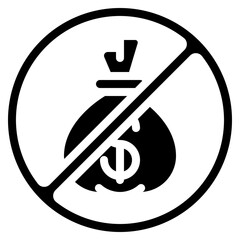 No Money Icon