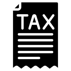 Tax Bill Icon