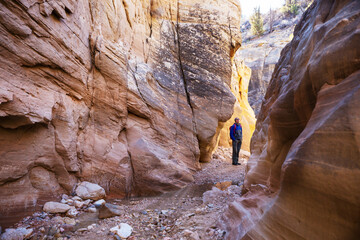 Slot canyon