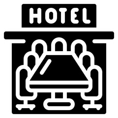 Hotel Board Room Icon