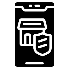 Home Security Automation Icon