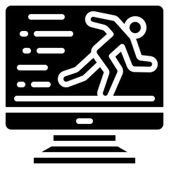 Computer Sprint Icon
