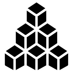 Cube Pile Icon