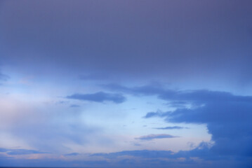 Obraz premium Abstract sky in the evening