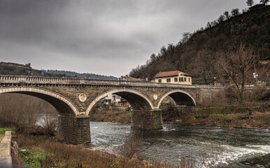 bridge in the village