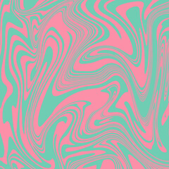 Fototapeta premium Hand drawn colorful retro style groovy psychedelic background