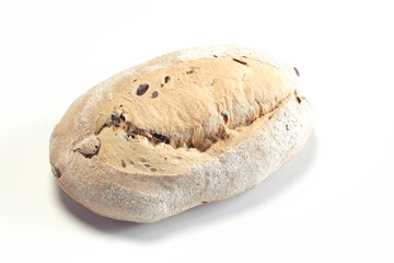 Pane tradizionale integrale con olive