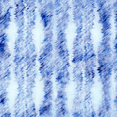  Indigo blue mottled grunge wash linnen print pattern. Vintage nantucket distress fabric textiled effect background in nautical maritime style. Masculine tie dyed worn home deco fashion batik design