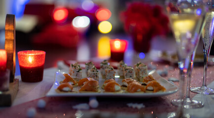 christmas dinner table