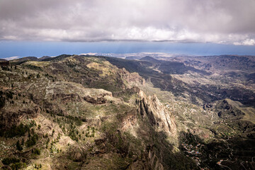 landscape with clouds, Gran Canaria