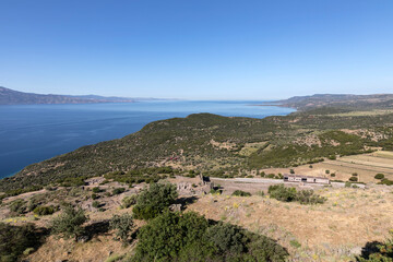 View of the Aegean Sea from Assos