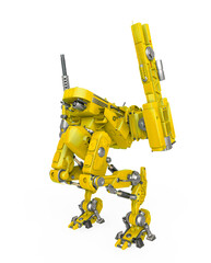 combat machine is firing up