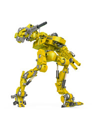 combat machine is giving a walk