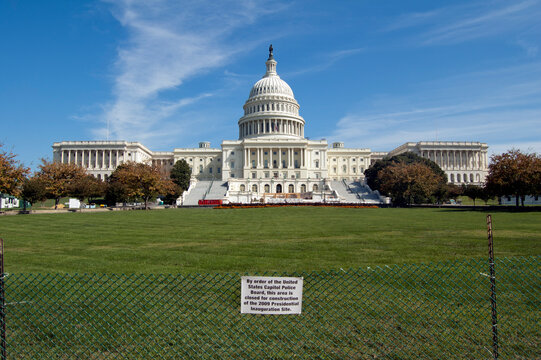 US Capitol Closed For 2009 Presidential Inauguration 