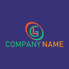 GL Logo Design, GL Company Name logo Design  illustration