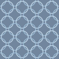 Fototapeta premium Geometric seamless circle dots pattern for textiles and packaging and gifts and linens and kids and wrapping paper