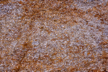 stone with iron ore and quartz