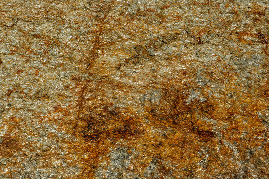stone with iron ore and quartz