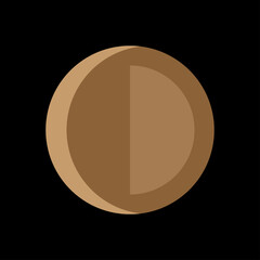 Boho Minimalist Gold Symbol Silhouette. Boho Poster Baby Nursery Talisman Print Template. Boho Graphic Element Icon Pattern Background.