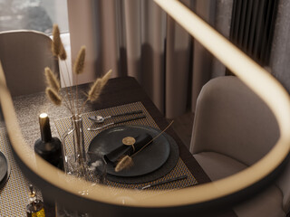 interior of a restaurant