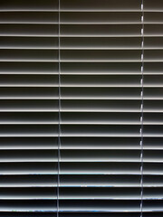 Obraz premium Close-up full frame view of closed window blinds