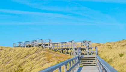 Fototapeta premium Küstentreppe Sylt