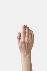 Obraz premium Woman hand care and beauty.