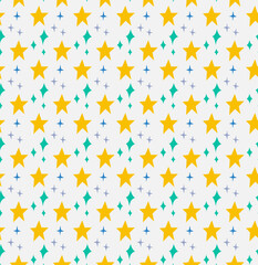 seamless pattern with stars