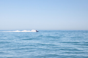 jet skis in the sea