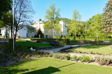 Fototapeta premium Bad Harzburg Kur- und Gesundheitszentrum Stadtpark