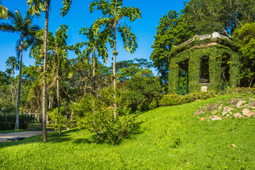Fototapeta na wymiar Beautiful view of Rio de Janeiro botanical garden