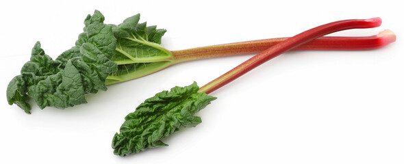 Fresh rhubarb © Swapan