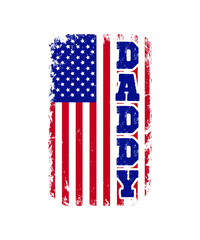 Daddy quotes typography vector t-shirt design