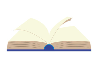 blue book open